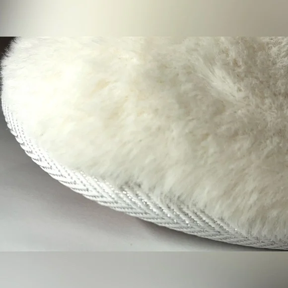 Dluxe by Dearfoams Plush Faux Fur “Super Mom” Slippers Size Large 9-10 - Picture 11 of 12